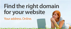 Find the right domain for your website.